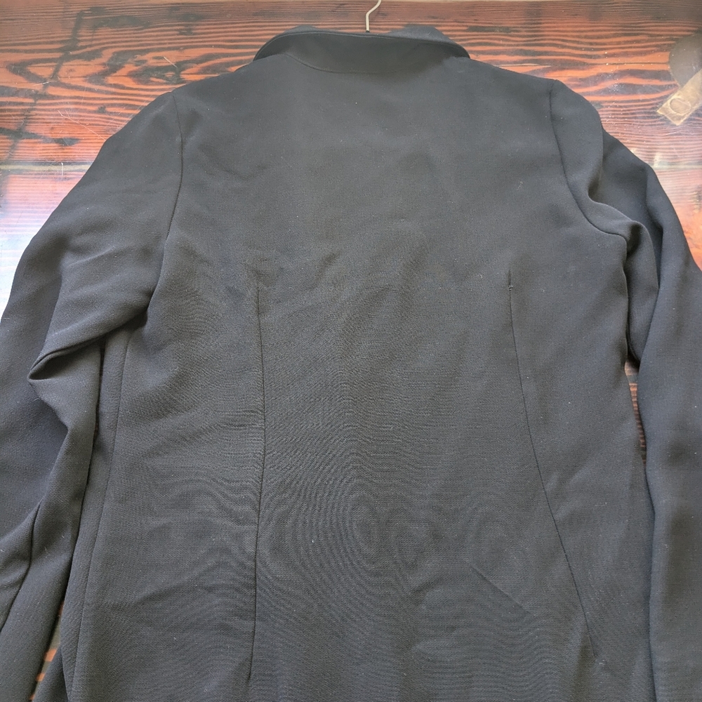 Topshop Black Longline Blazer – Size US 4 - Picture 4 of 5